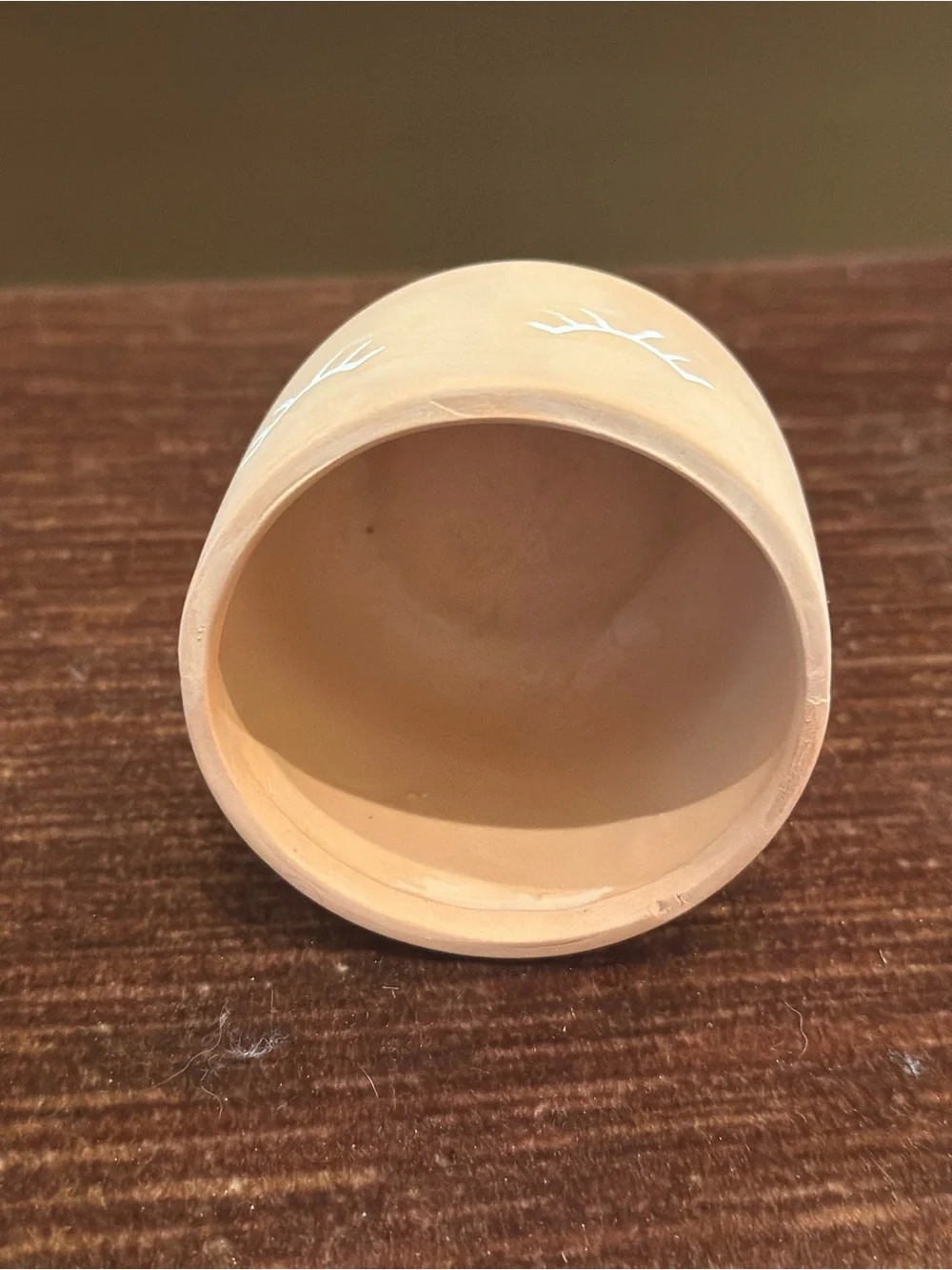Blush Pink Ceramic Eyelash Vase